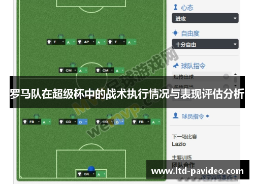 罗马队在超级杯中的战术执行情况与表现评估分析